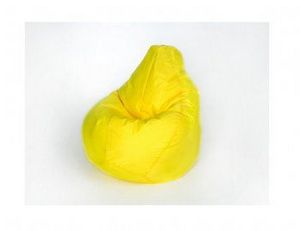 Кресло-мешок Груша большое желтое в Берёзовском - berezovskiy.ok-mebel.com | фото