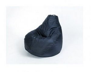 Кресло-мешок Груша большое черное в Берёзовском - berezovskiy.ok-mebel.com | фото